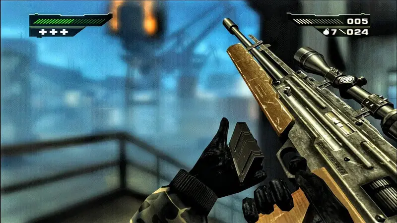 BLACK Mission 6 Vratska Dockyard gameplay video thumbnail